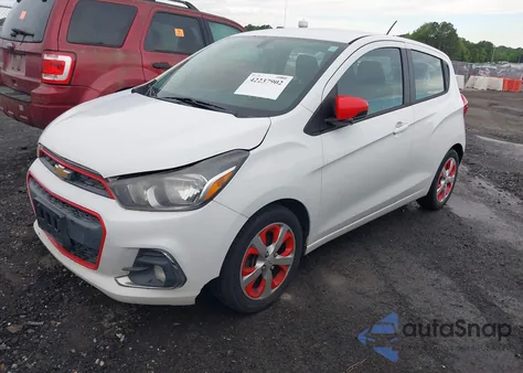 2016 Chevrolet Spark 1Lt Cvt из США, поврежденный, VIN KL8CD6SA3GC603746
